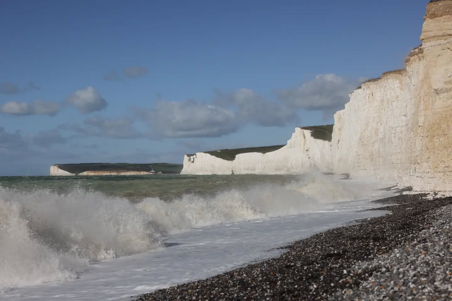 The Seven Sisters at Birling Gap #sevensisterscliffs #birlinggapbeach
