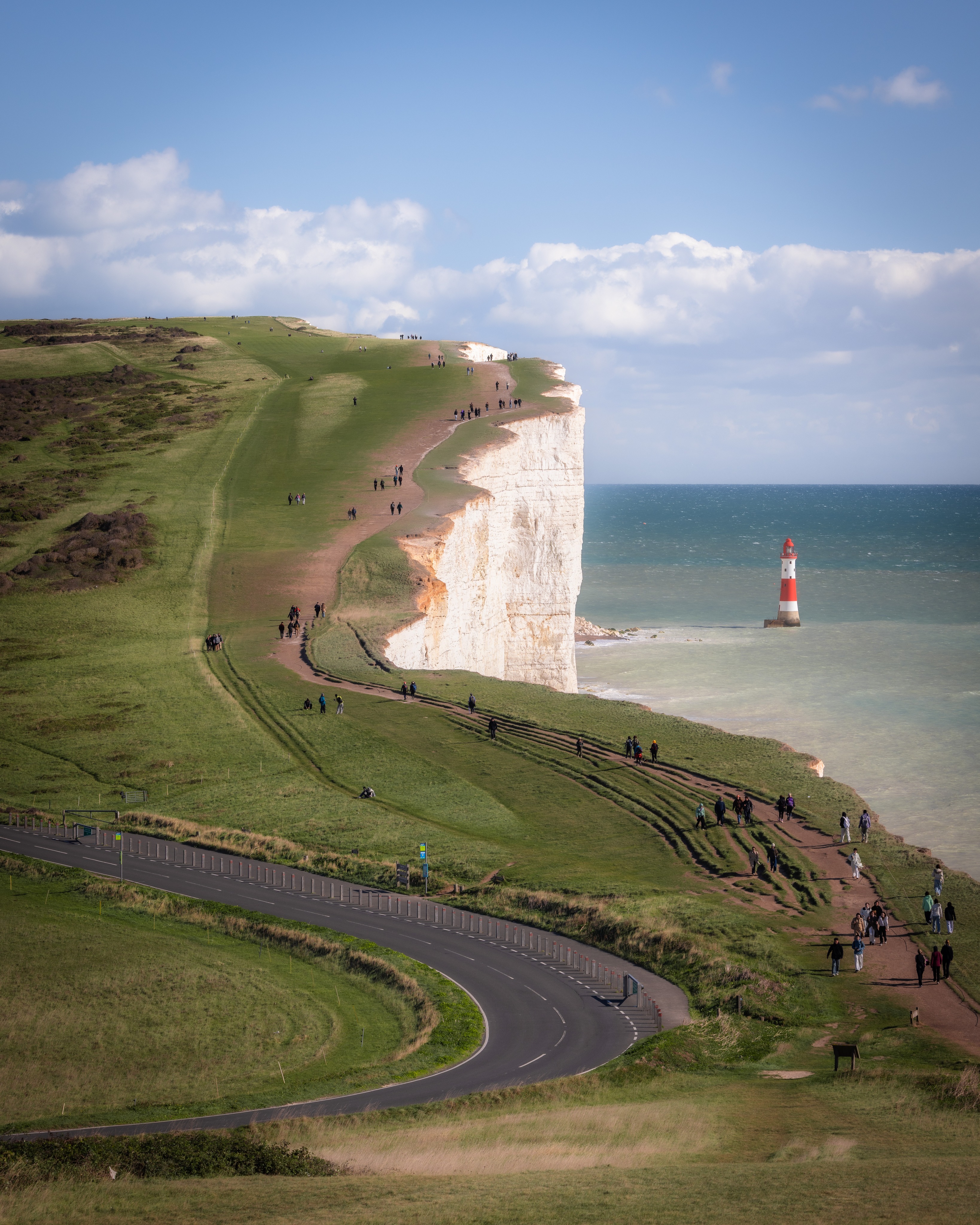 Beachy Head on the south coast.
